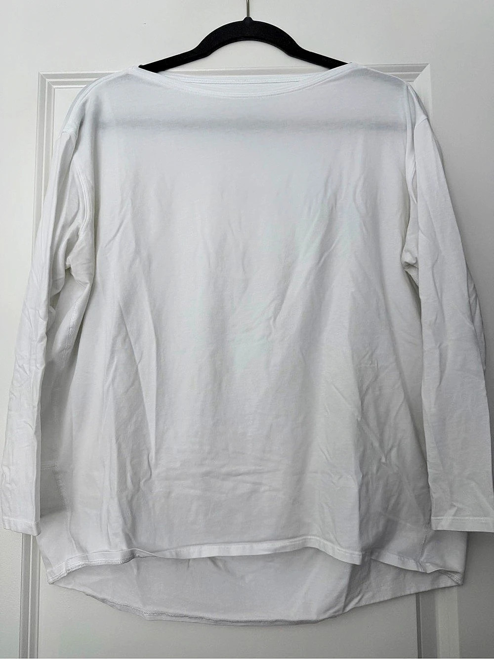 lululemon Back in action Long Sleeve White Long Sleeve Top
